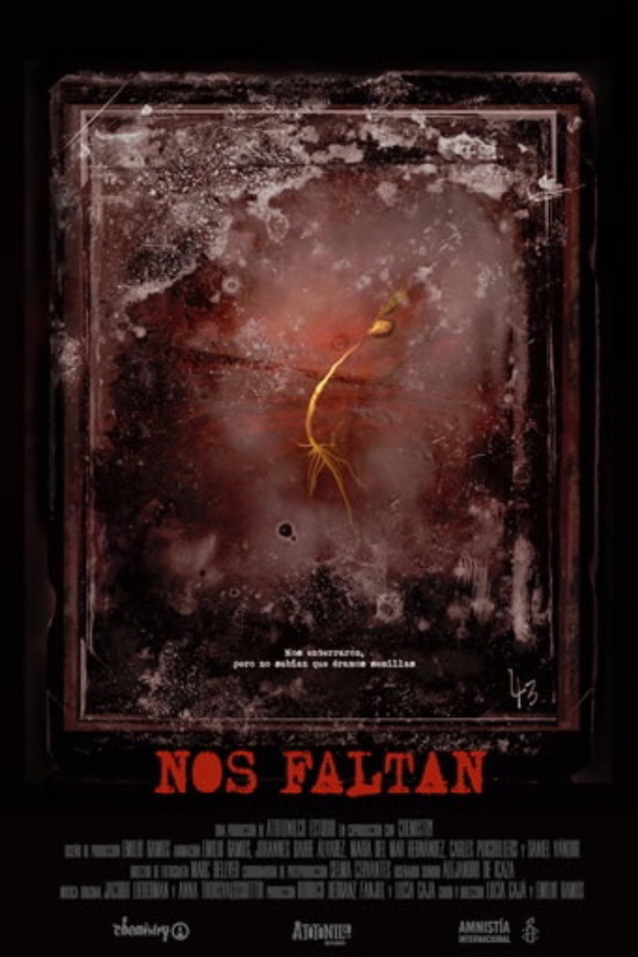 Nos faltan filmaffisch