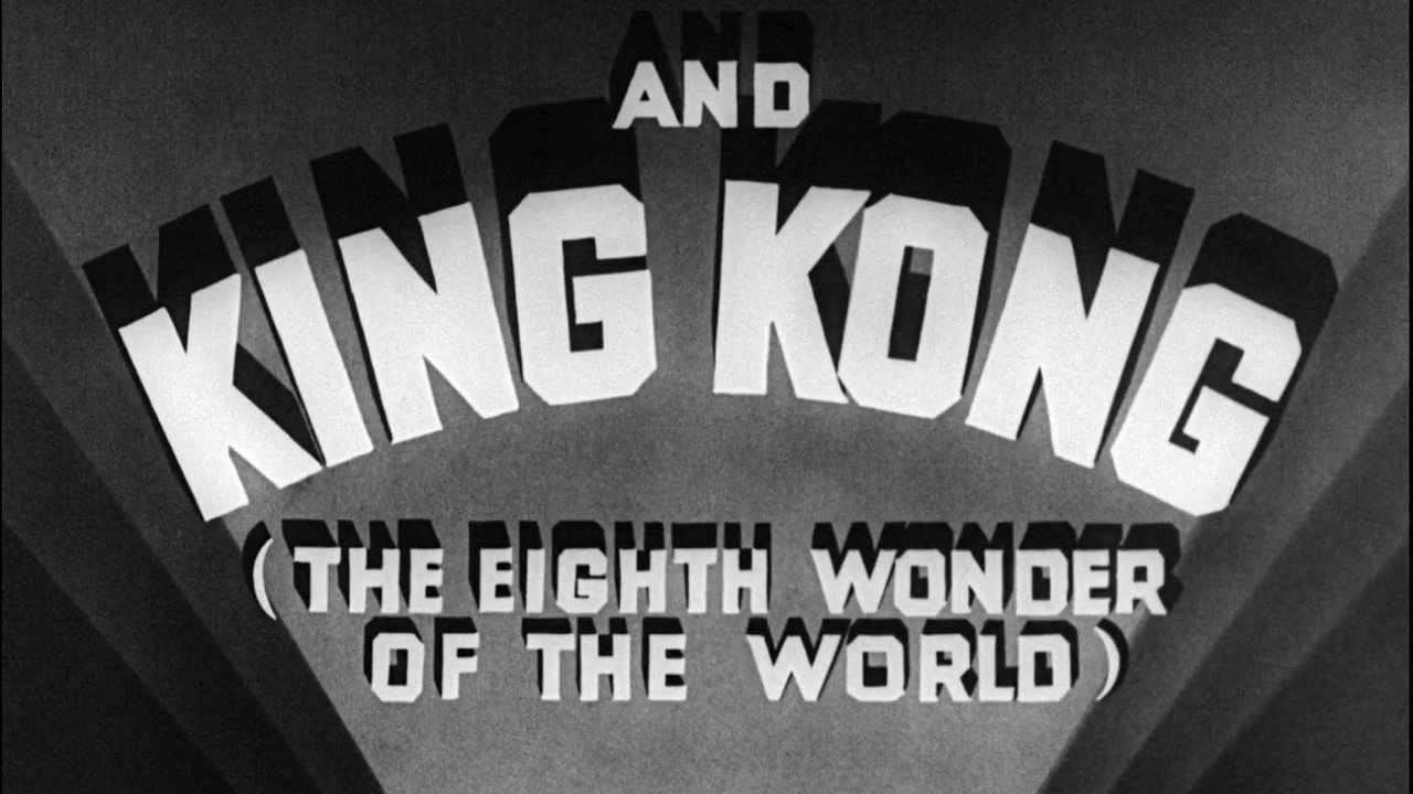 King kong (1952) rerelease backdrop