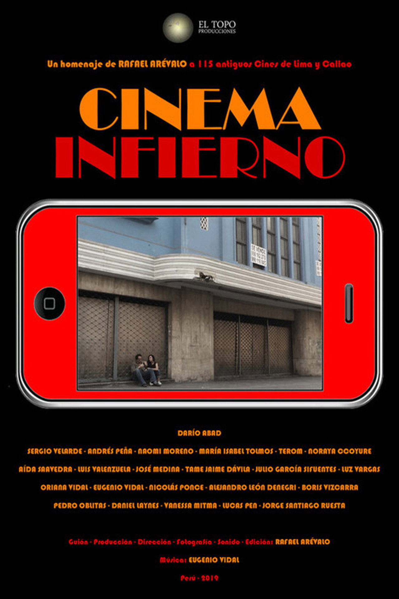 Cinema infierno filmaffisch