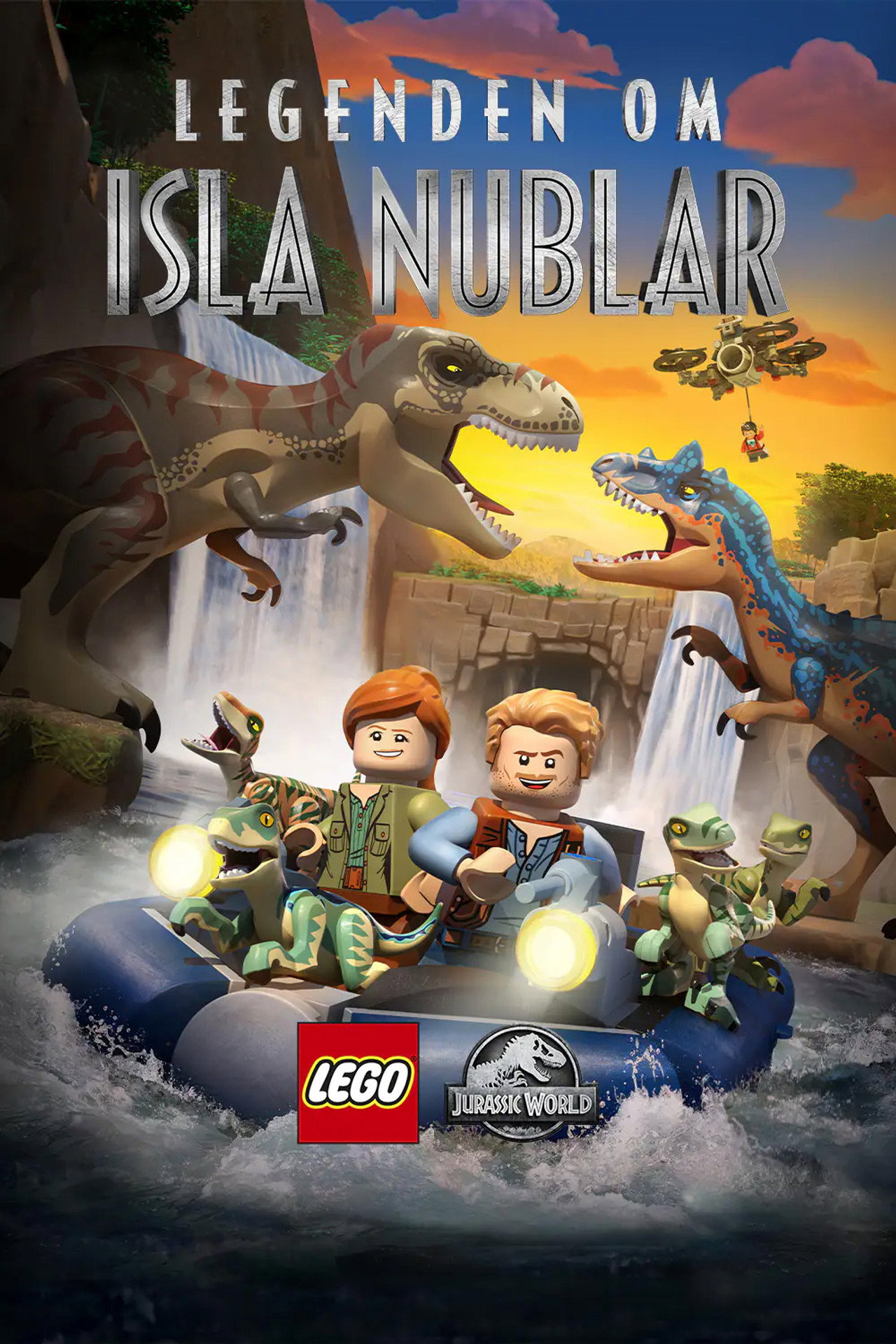 LEGO Jurassic World: Legenden om Isla Nublar affisch