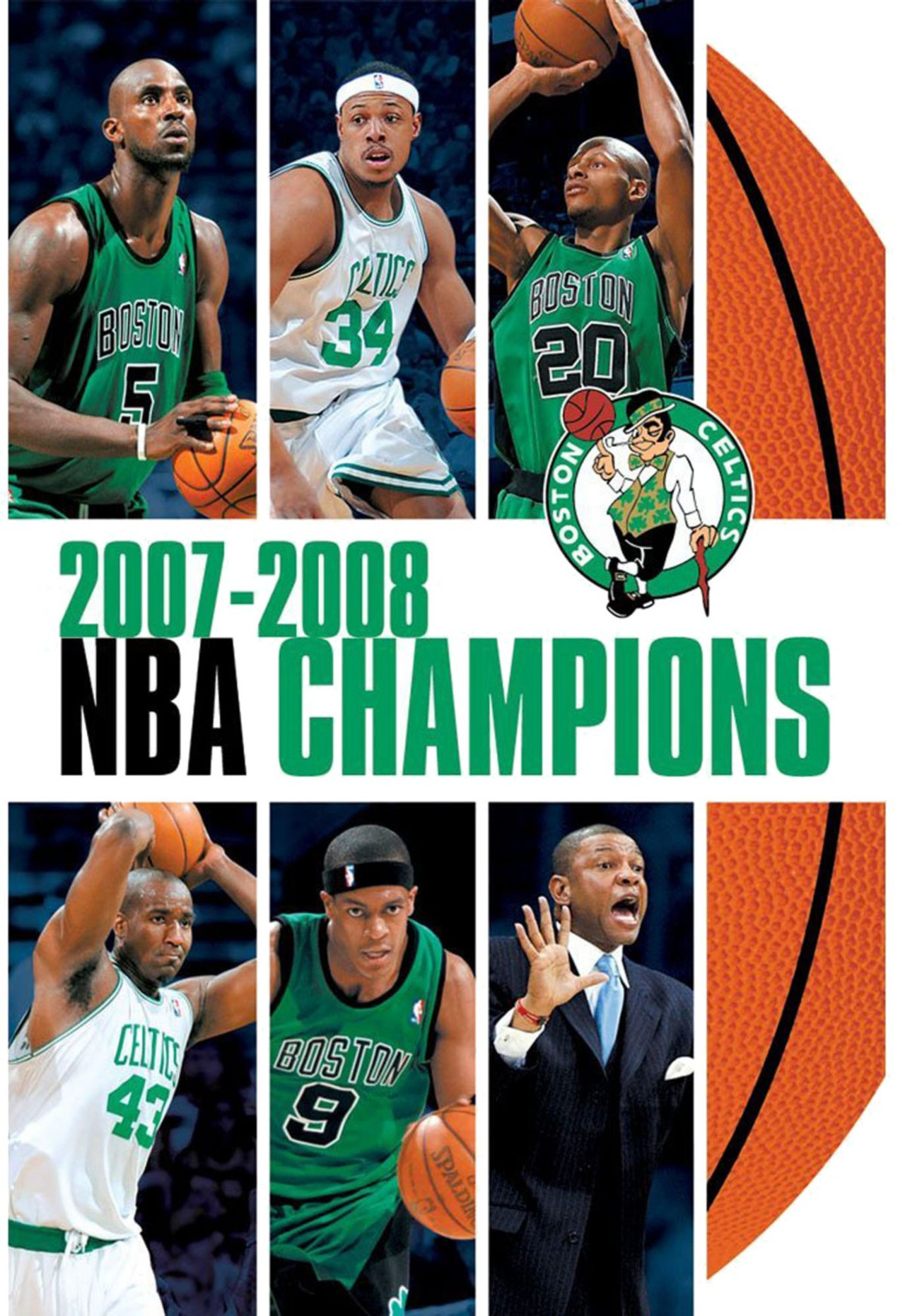 2007-2008 NBA Champions: Boston Celtics Backdrop