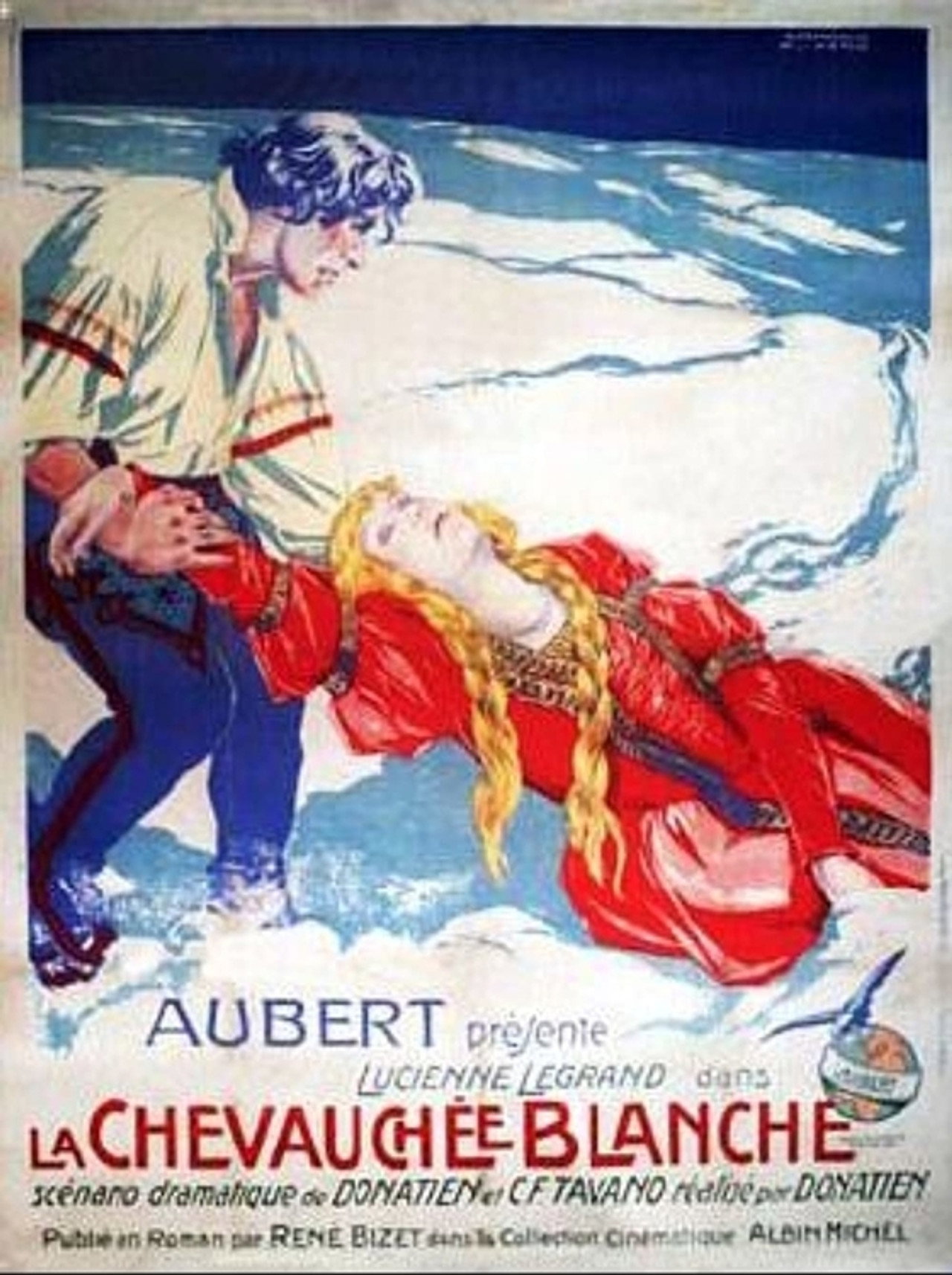 La chevauchée blanche filmaffisch