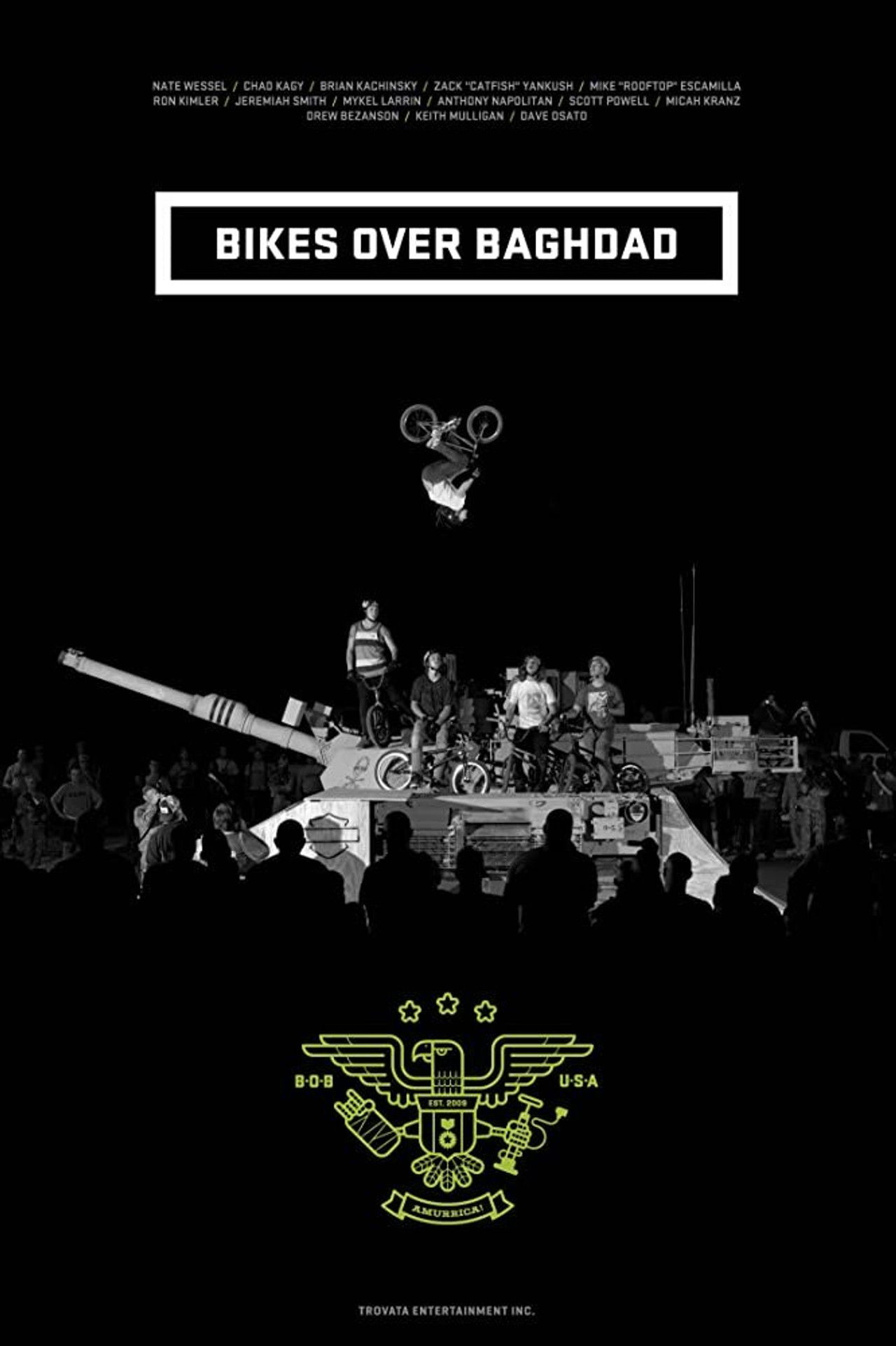 Bikes Over Baghdad Backdrop