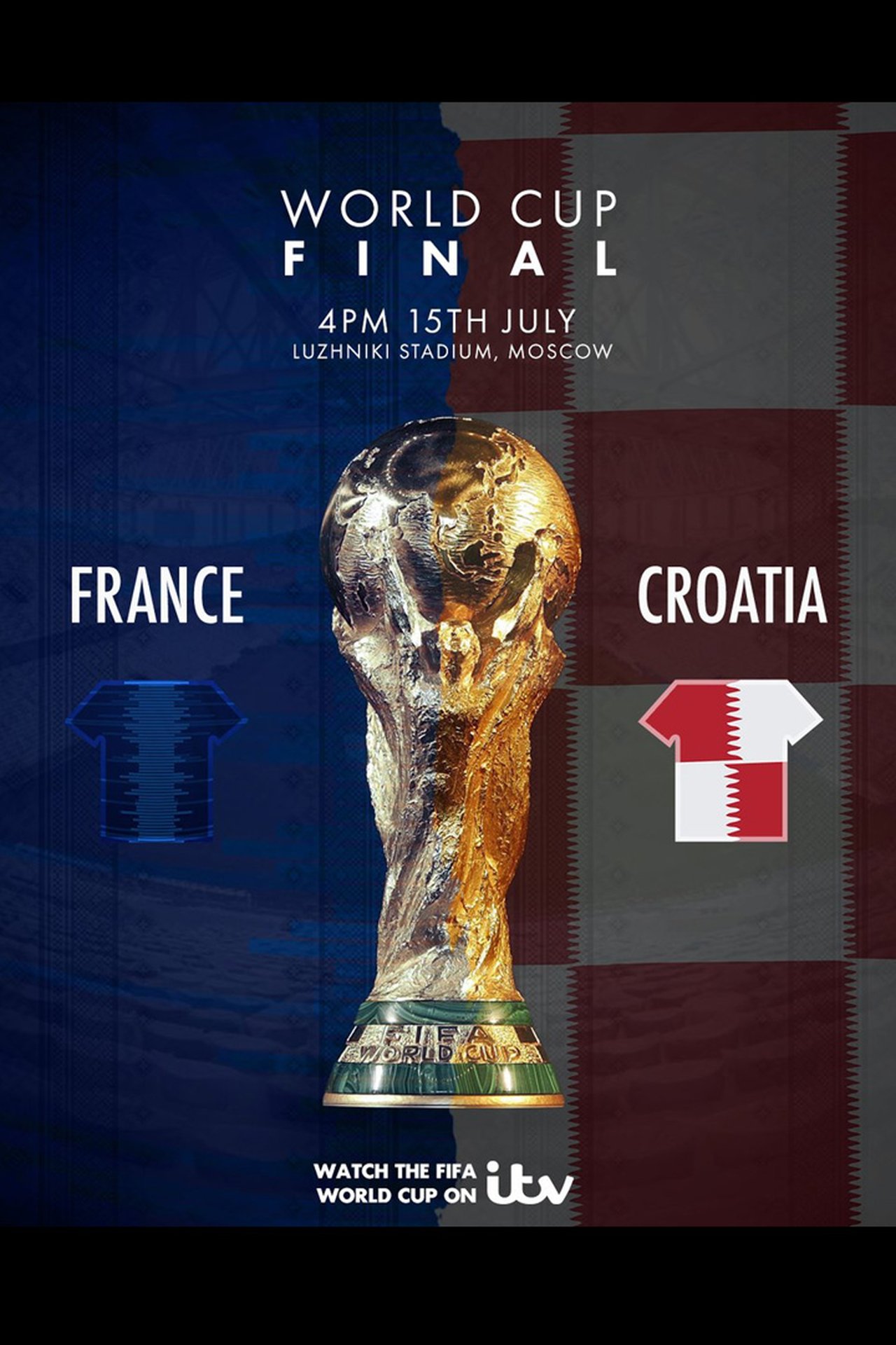 France - Croatie : Foot - Coupe du monde 2018 - Finale poster