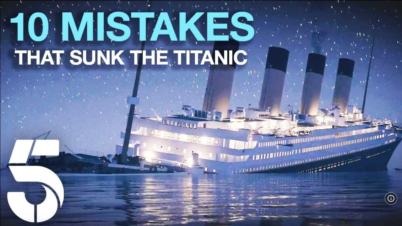 Untergang der Titanic - Tödliches Versagen auf hoher See background