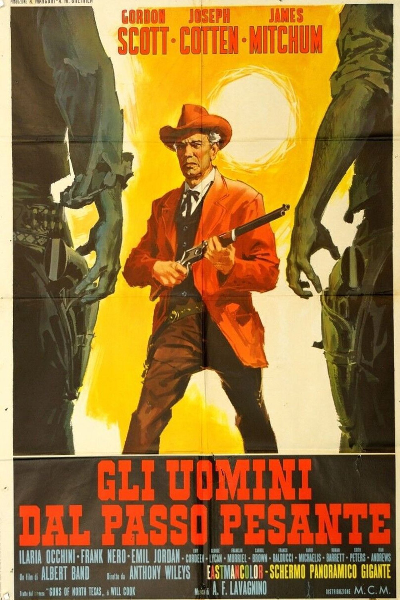 Gli uomini dal passo pesante filmaffisch