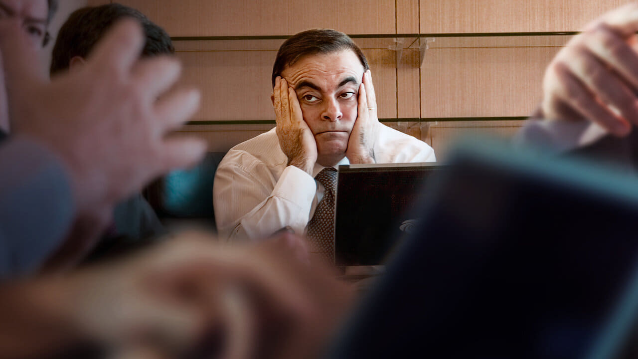 Scen från Fugitive: The Curious Case of Carlos Ghosn