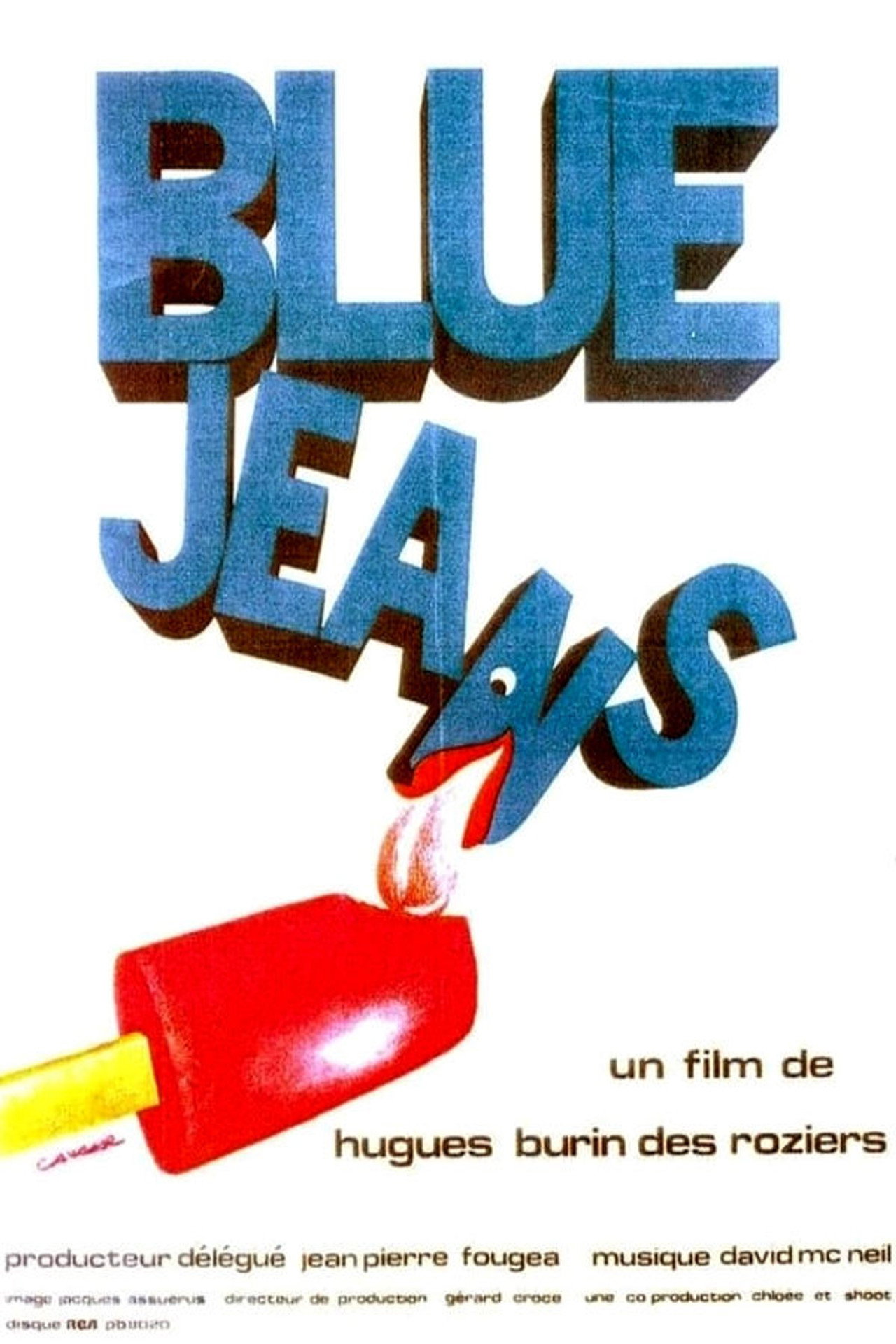 Blue jeans - Du beurre aux Allemands filmaffisch