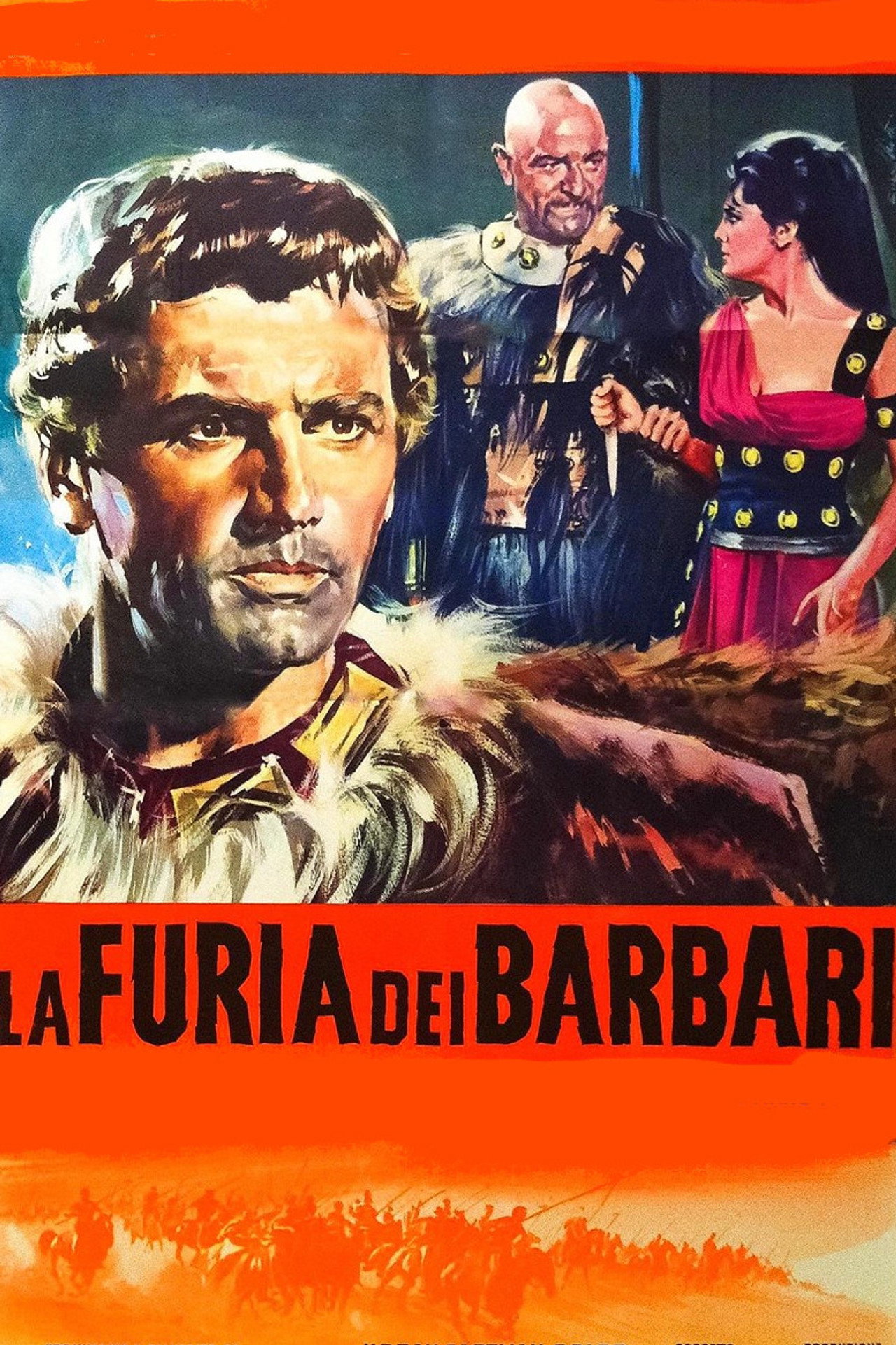 La furia dei barbari filmaffisch
