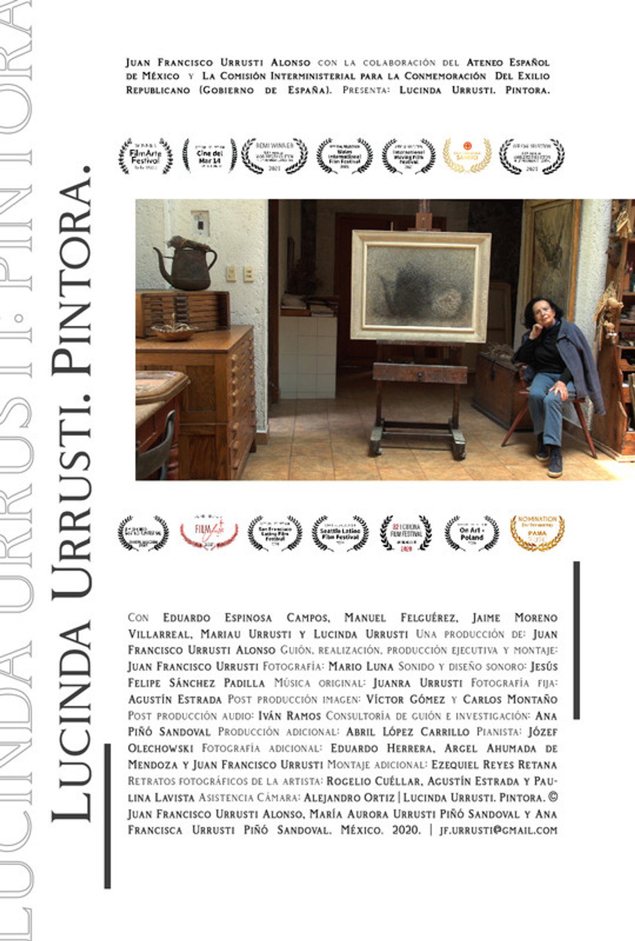 Lucinda Urrusti: Painter Backdrop