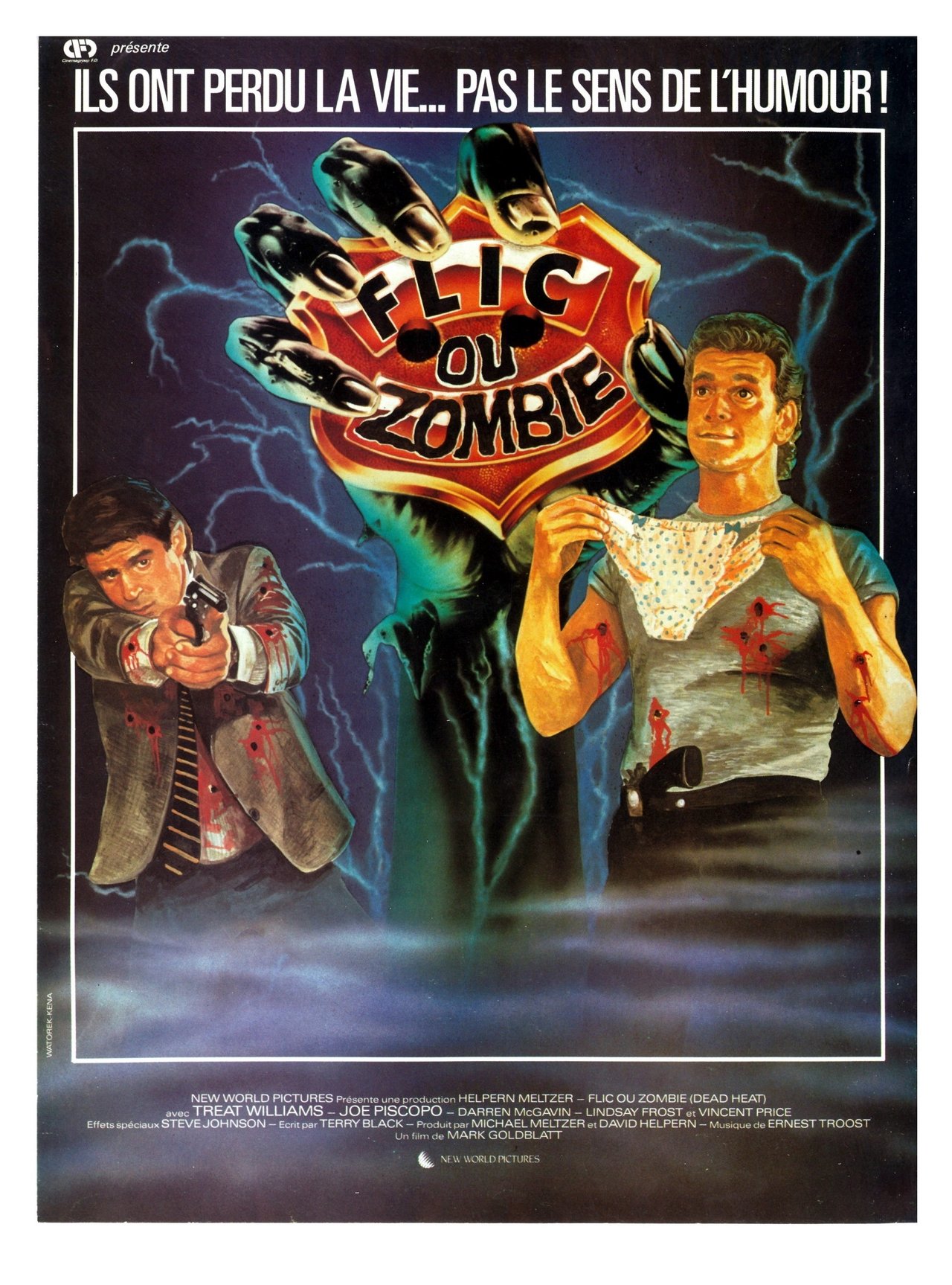 Flic ou zombie poster