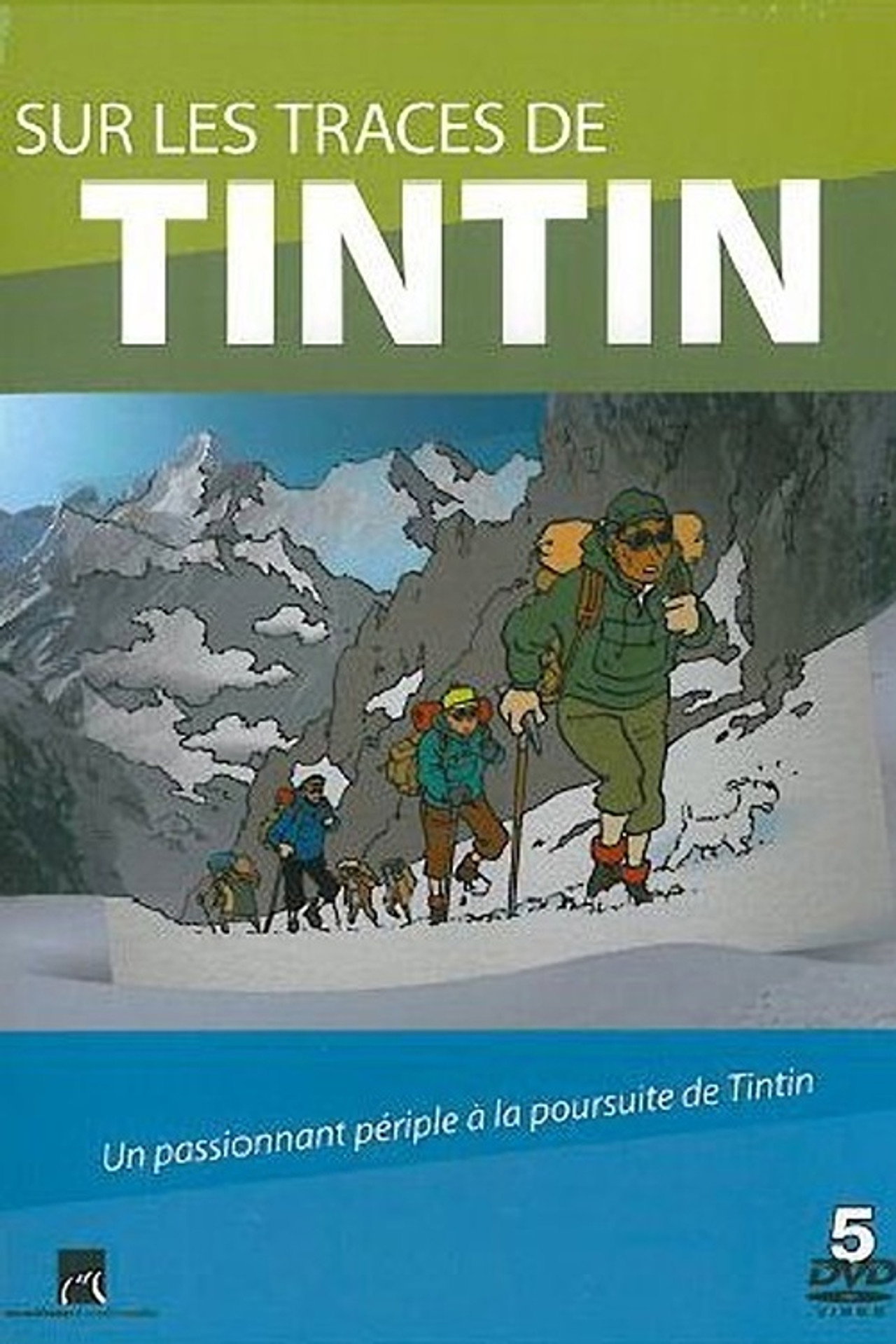 Sur les traces de Tintin affisch