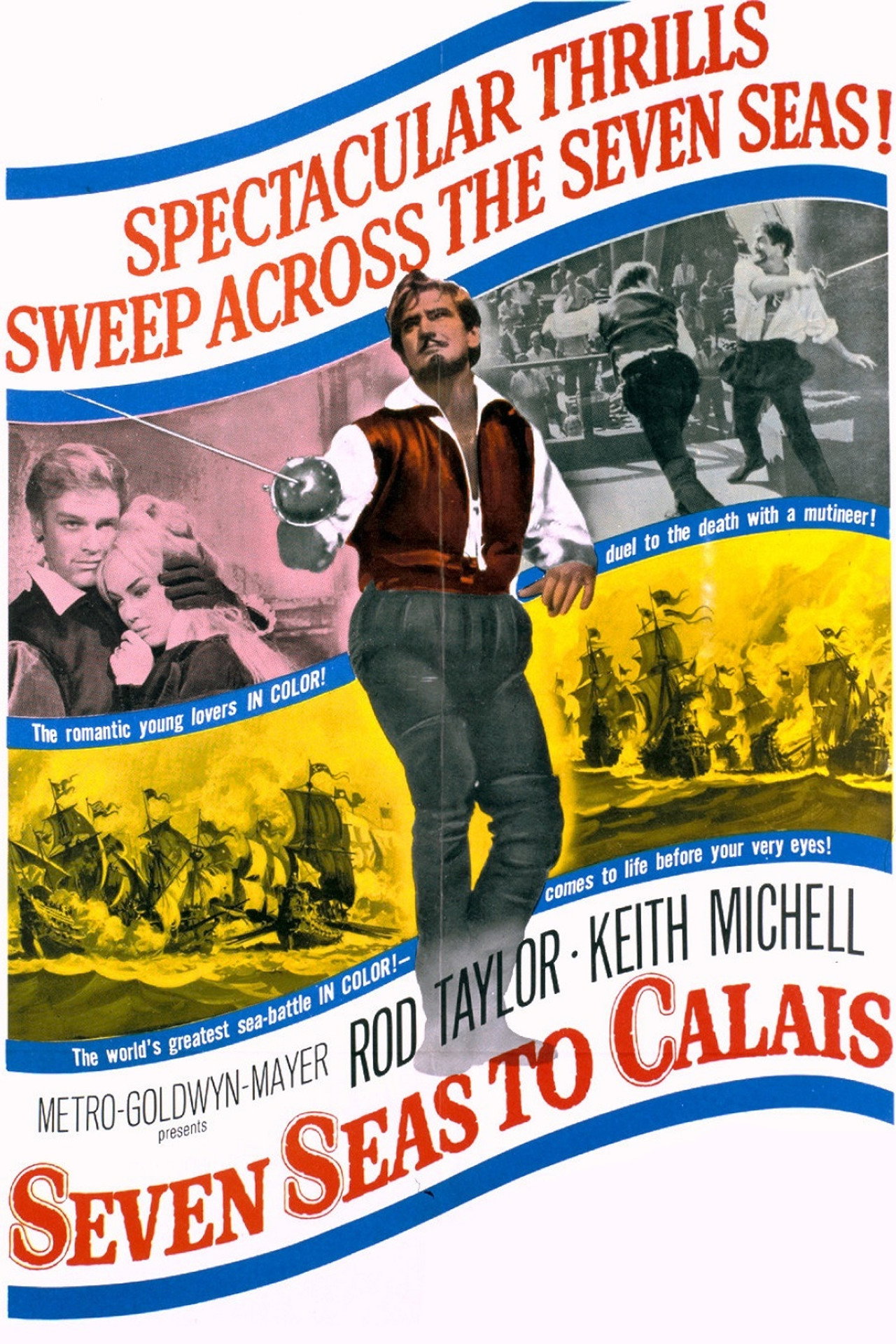 Hét tengeren Calais felé – plakát 3