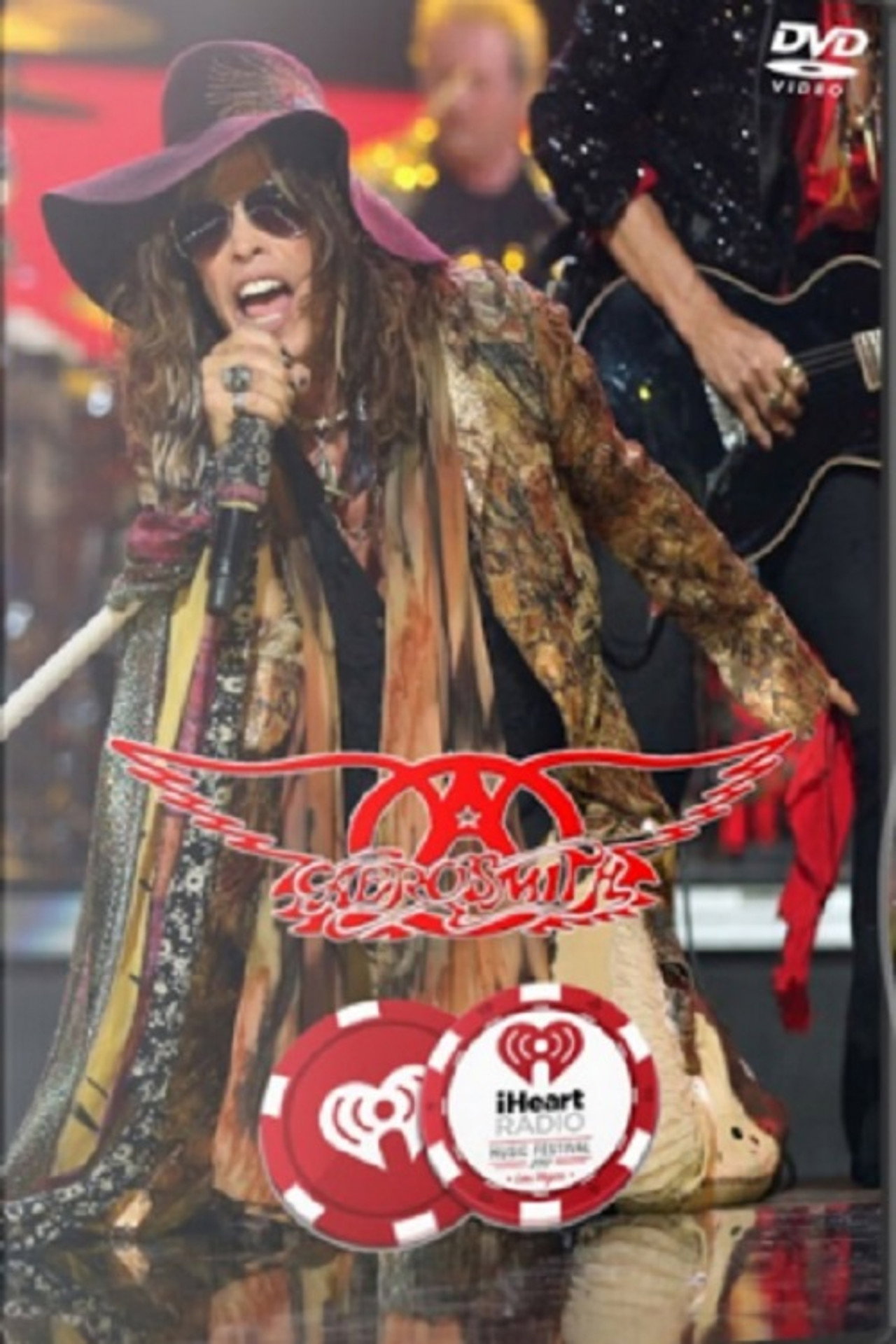 Aerosmith Live at iHeartRadio Music Festival 2012 Backdrop