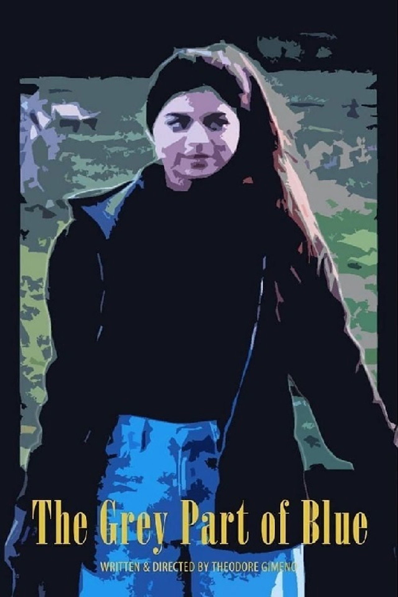 The Grey Part of Blue Backdrop