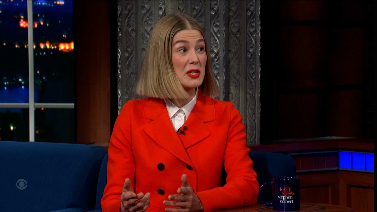 The Late Show with Stephen Colbert - Season 7 Episode 48 : Rosamund Pike, Peter Jackson