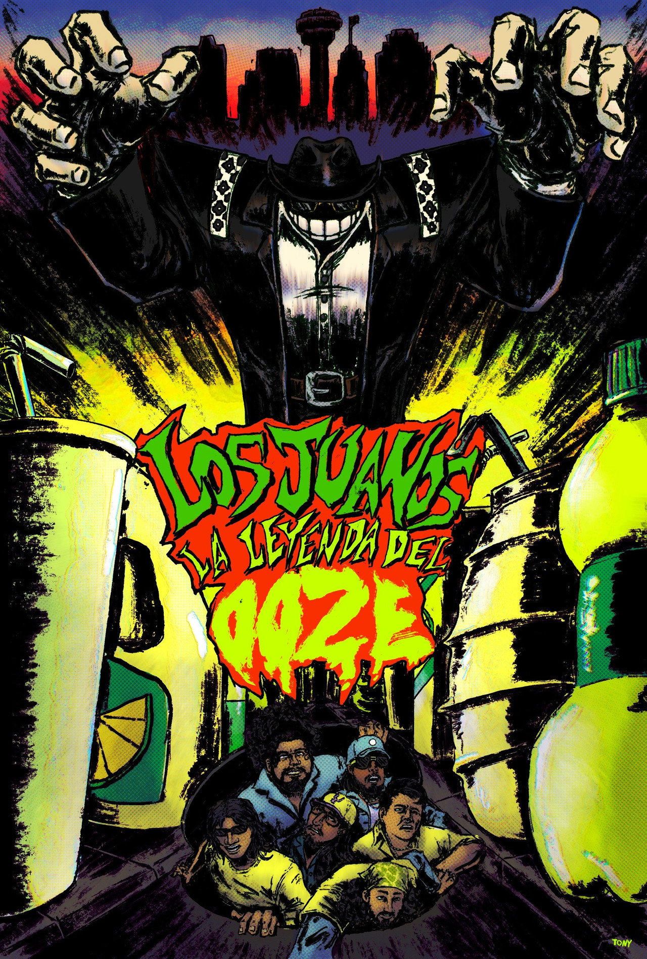 Los Juanos: La Leyenda Del Ooze Backdrop