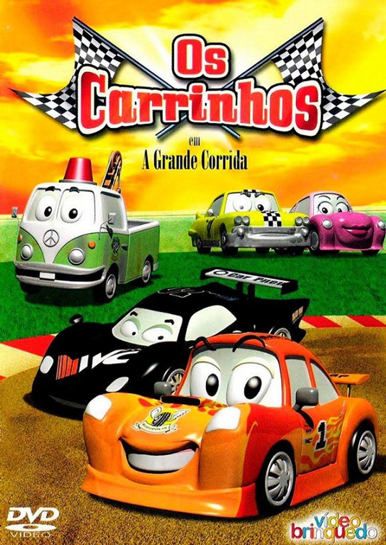 Os Carrinhos em: A Grande Corrida filmaffisch
