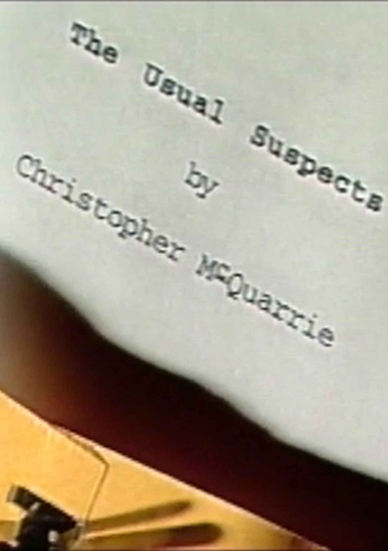 Nothing Is What It Seems:  The Making Of 'The Usual Suspects' Backdrop