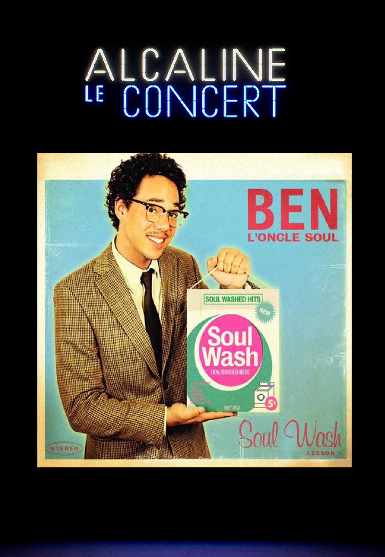 Ben l'Oncle Soul- Alcaline le Concert Backdrop