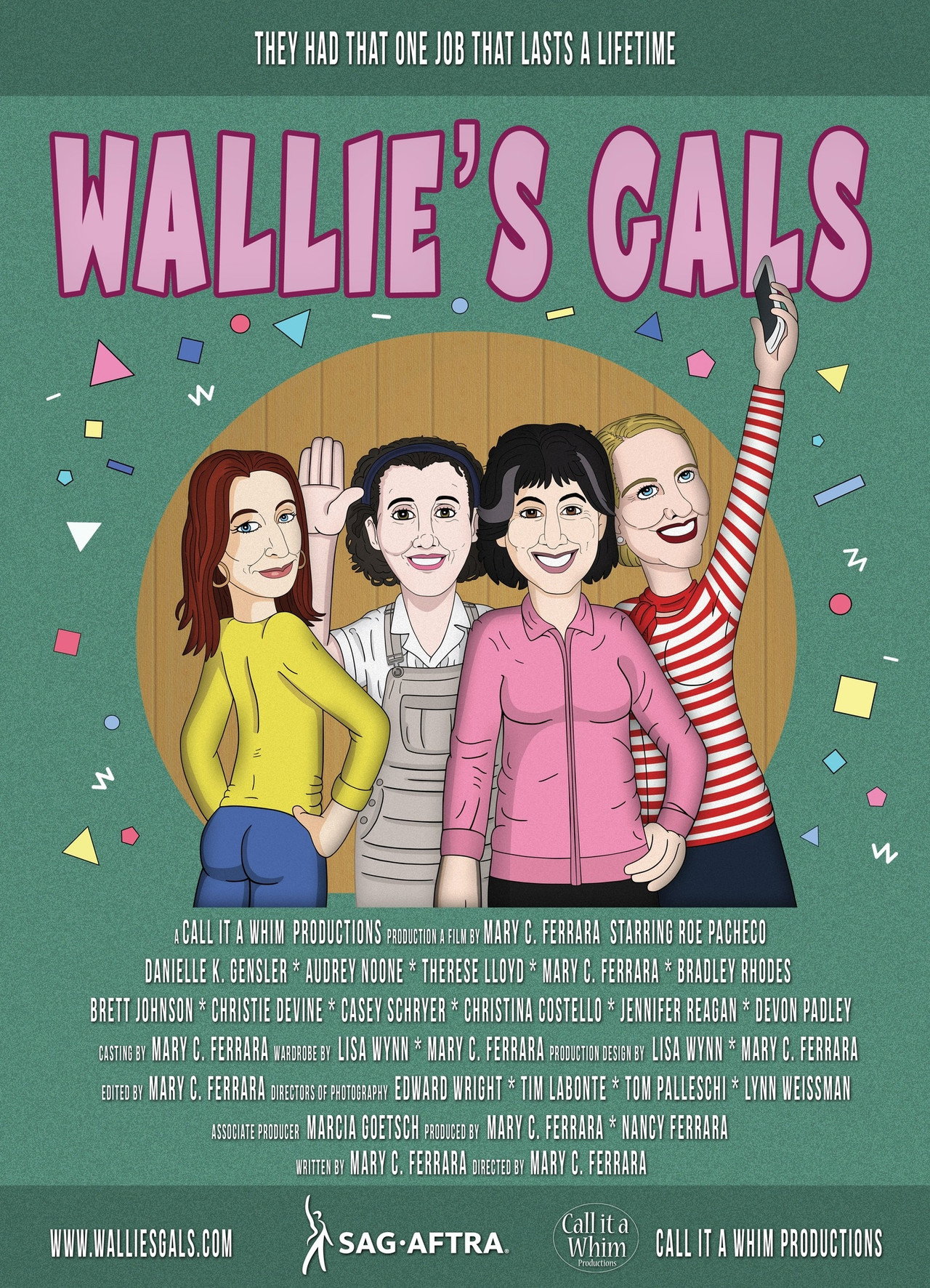 Wallie's Gals filmaffisch