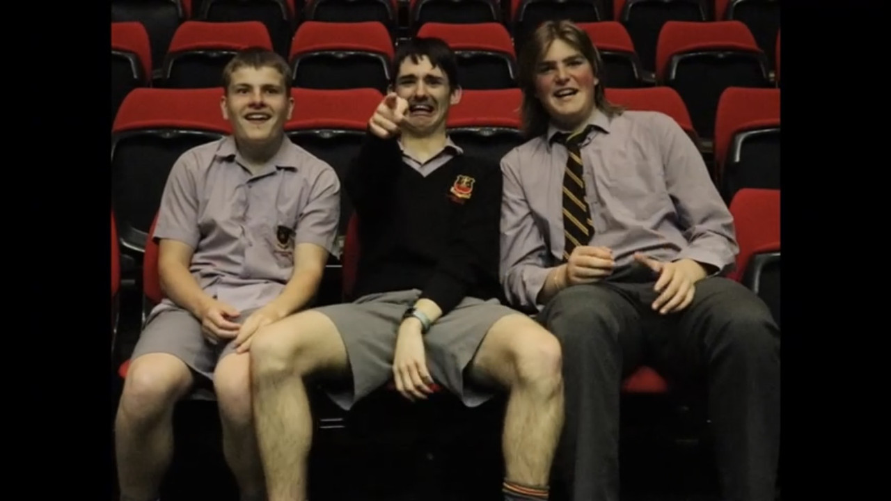 The Perfection of Imperfection at the St Josephs College Geelong Backdrop