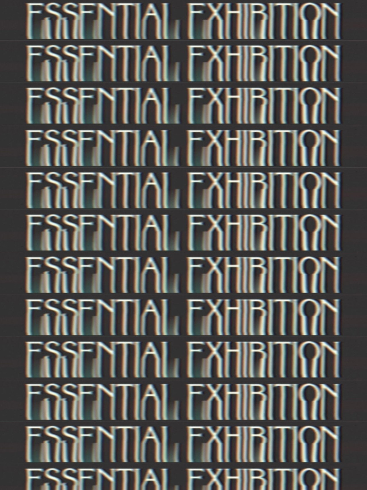 Essential Exhibition poster