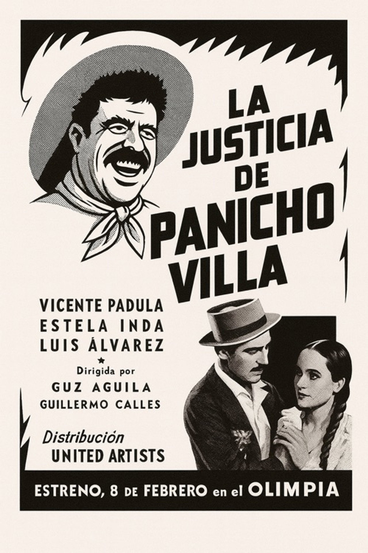 La justicia de Pancho Villa filmaffisch