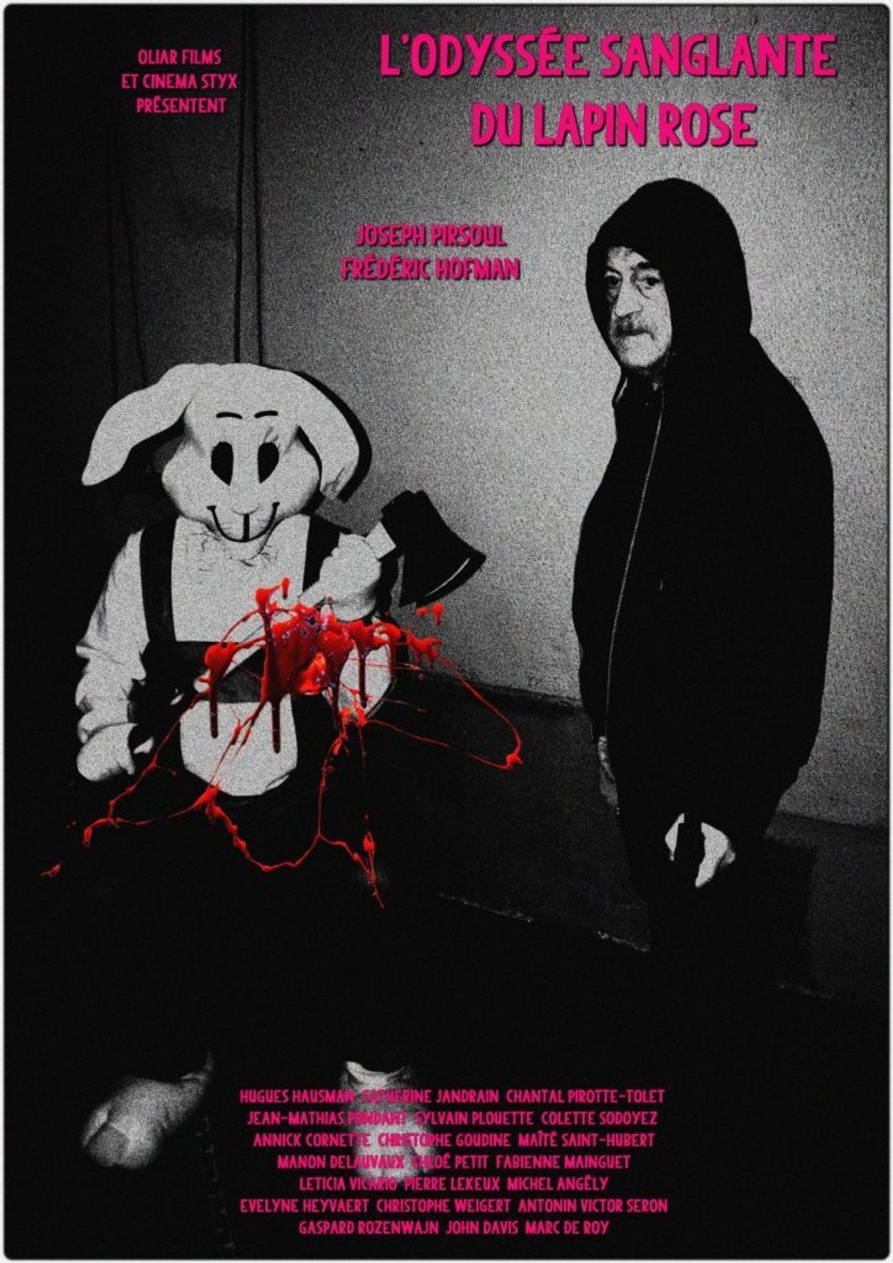 L’odyssée sanglante du lapin rose filmaffisch