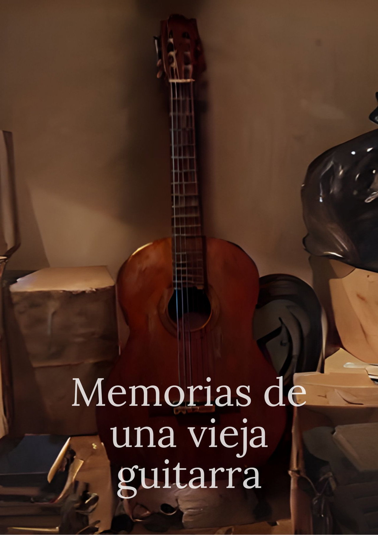 Memorias de una vieja Guitarra Backdrop