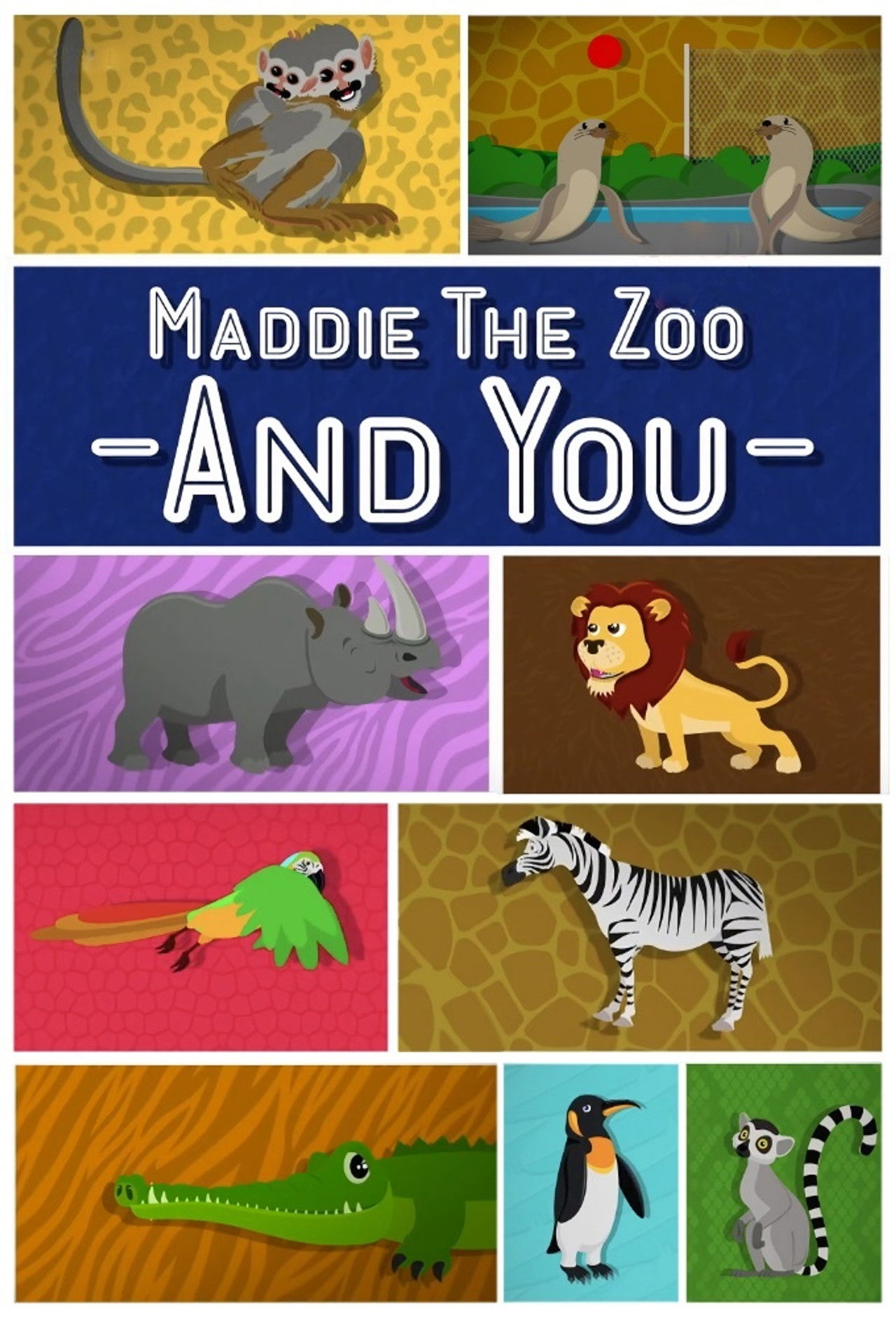 Maddie, ZOO-ja dhe Ju backdrop