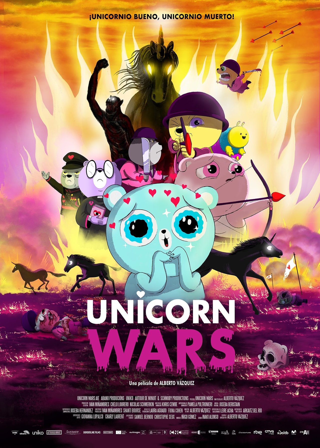 مشاهدة فيلم Unicorn Wars مترجم بدون اعلانات - بوستر