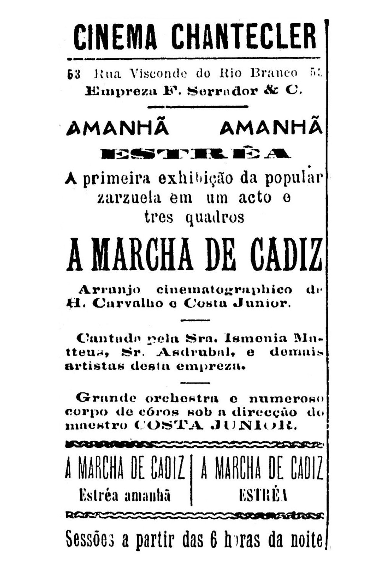 A Marcha do Cadiz Backdrop