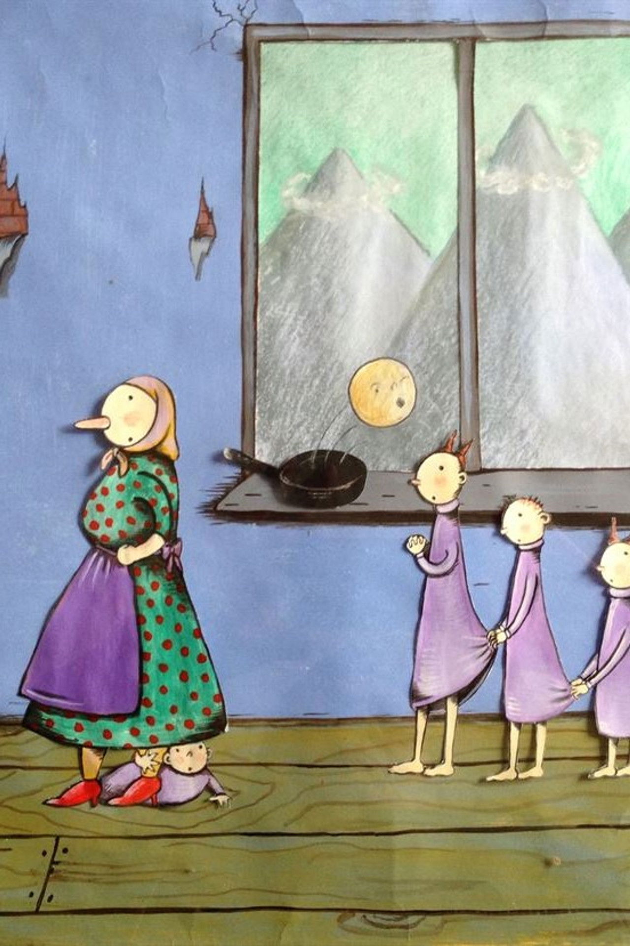 Sagan om pannkakan Backdrop