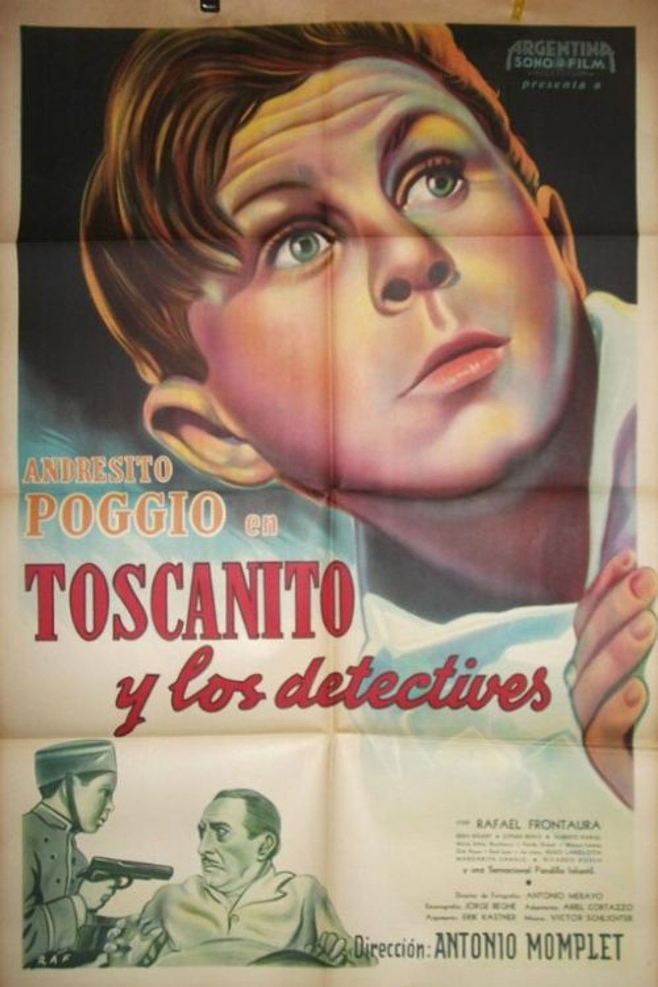 Toscanito y los detectives Backdrop