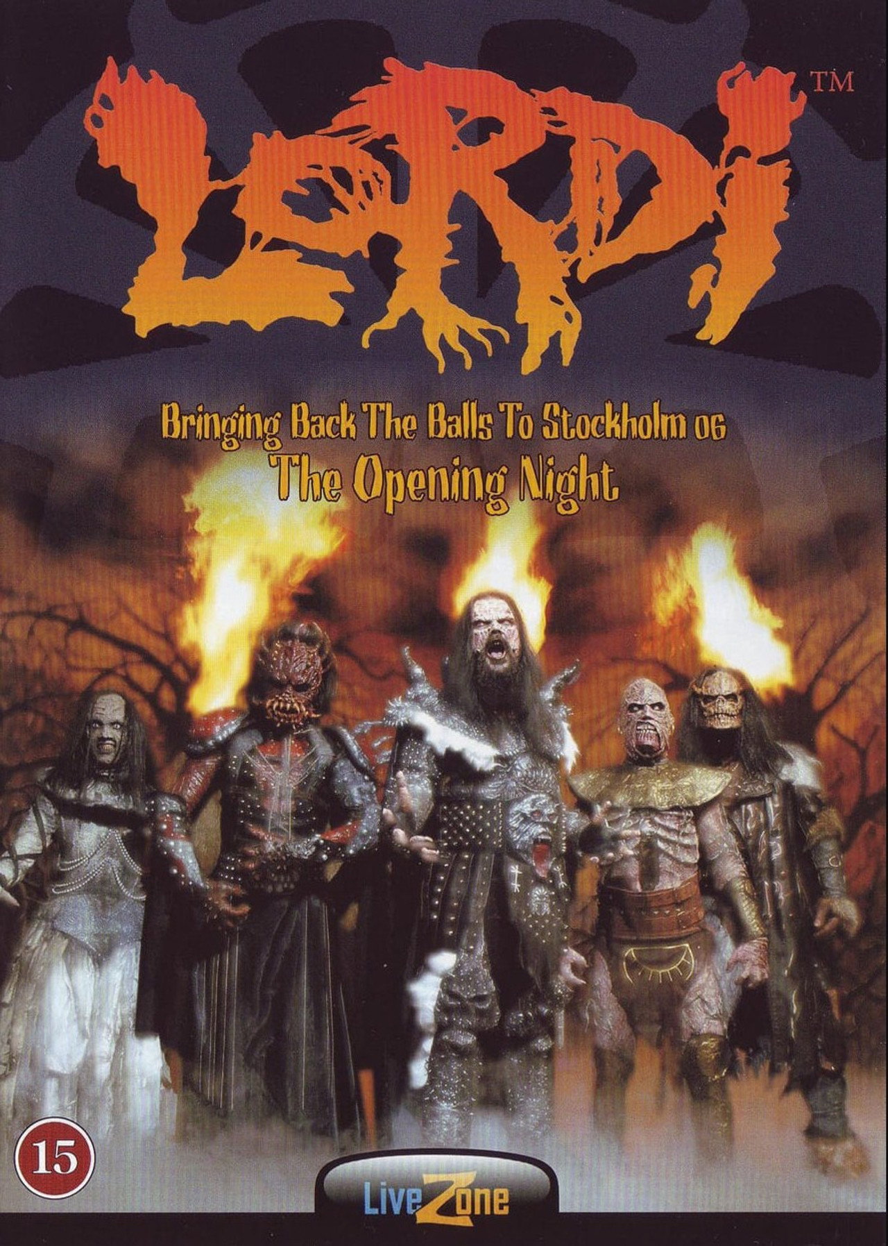 Lordi - Bringing back the balls to Stockholm og The opening night filmaffisch