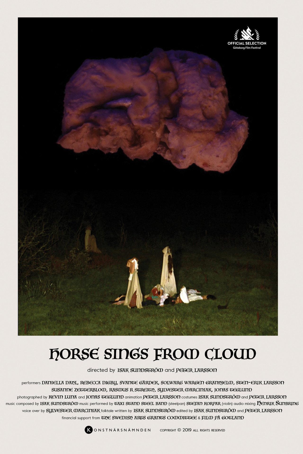 Horse Sings from Cloud filmaffisch