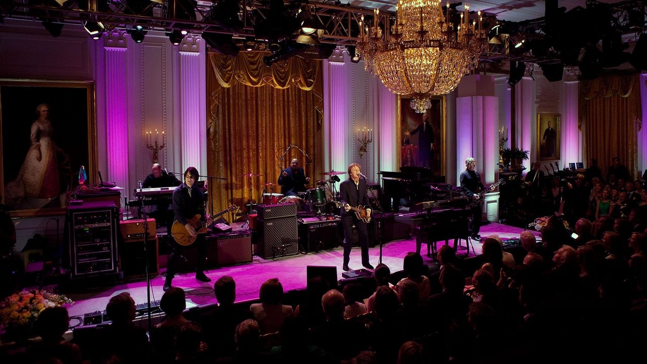 Scen från Paul McCartney: In Performance at the White House