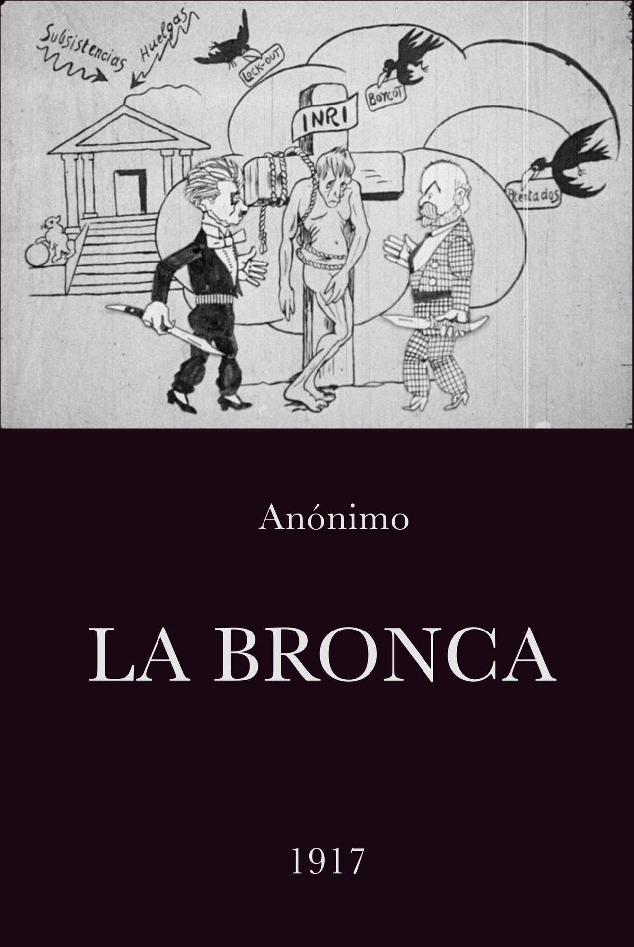 La bronca poster