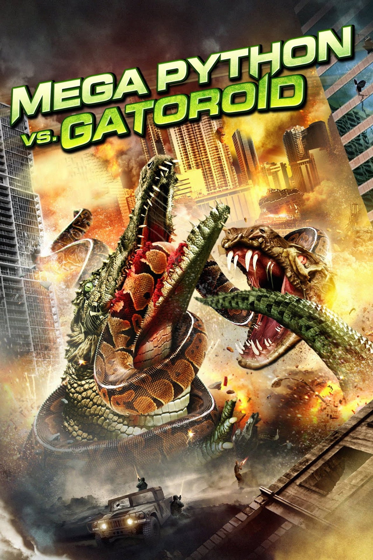 Megapiton kontra óriásaligátor – plakát 5