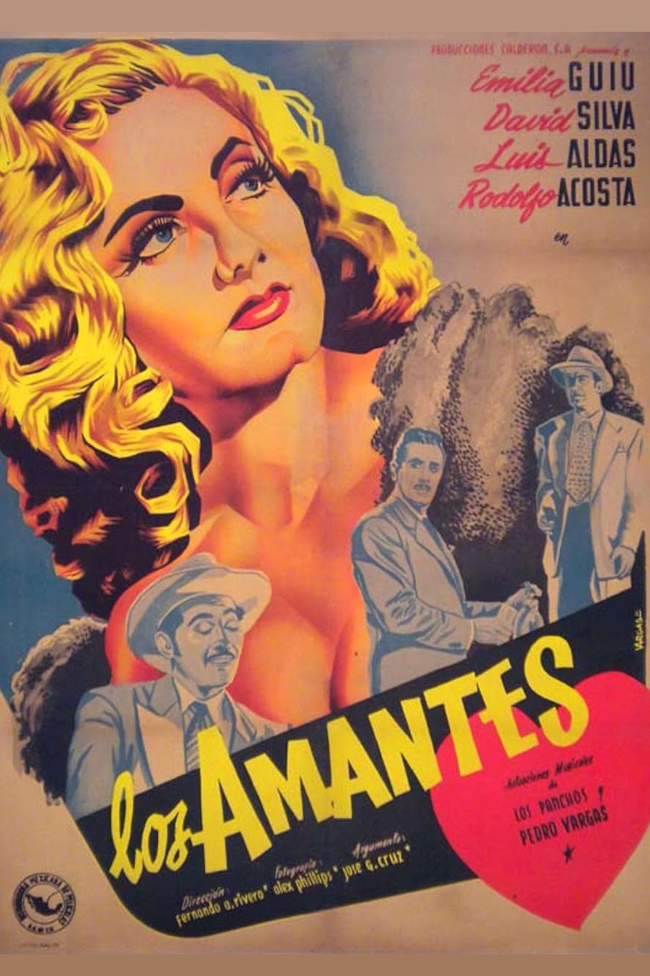 Los amantes Backdrop