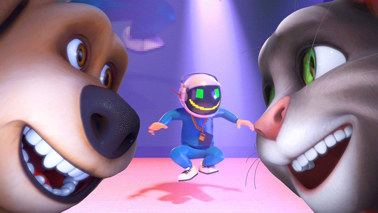 Talking Tom and Friends - Season 1 Episode 4 : Future Tron