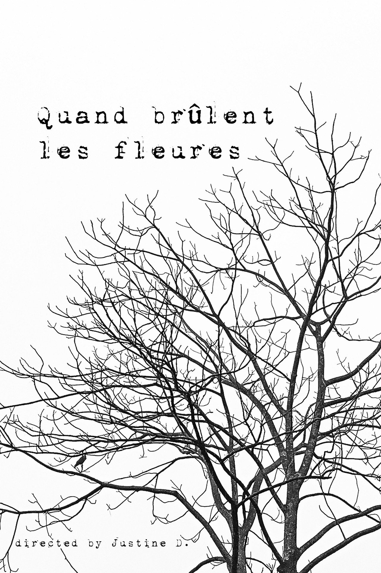 Quand brûlent les fleures Backdrop