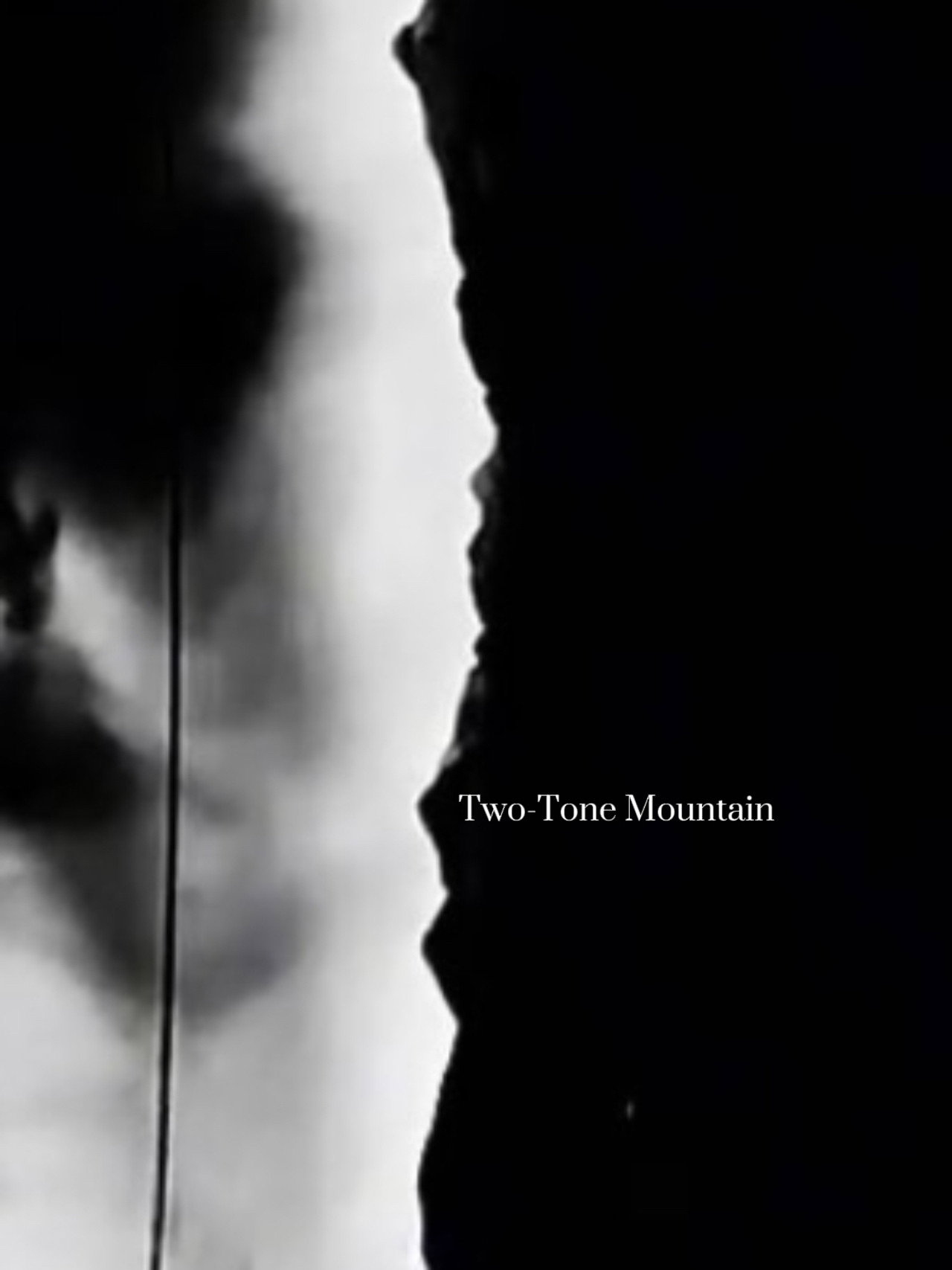 Two-Tone Mountain poster