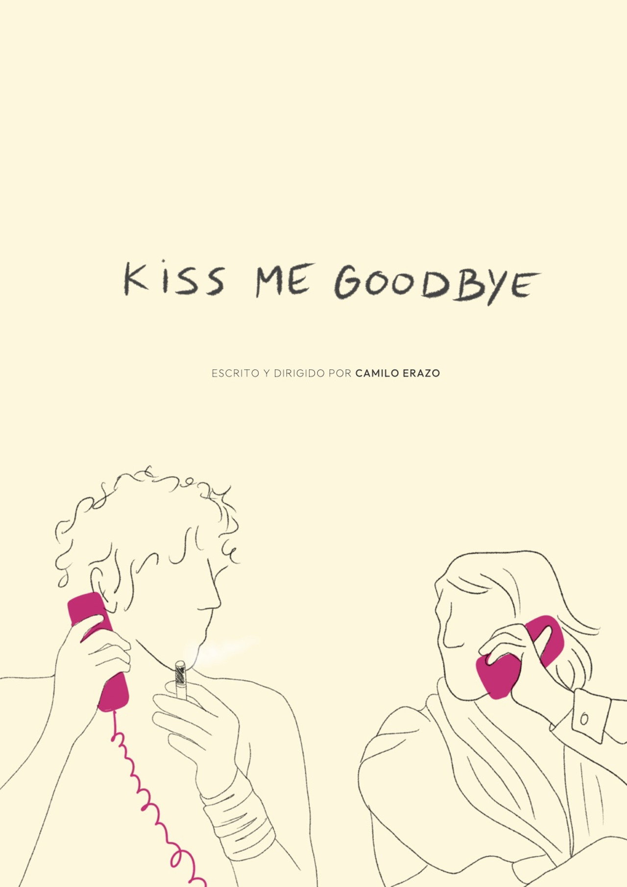 Kiss Me Goodbye Backdrop