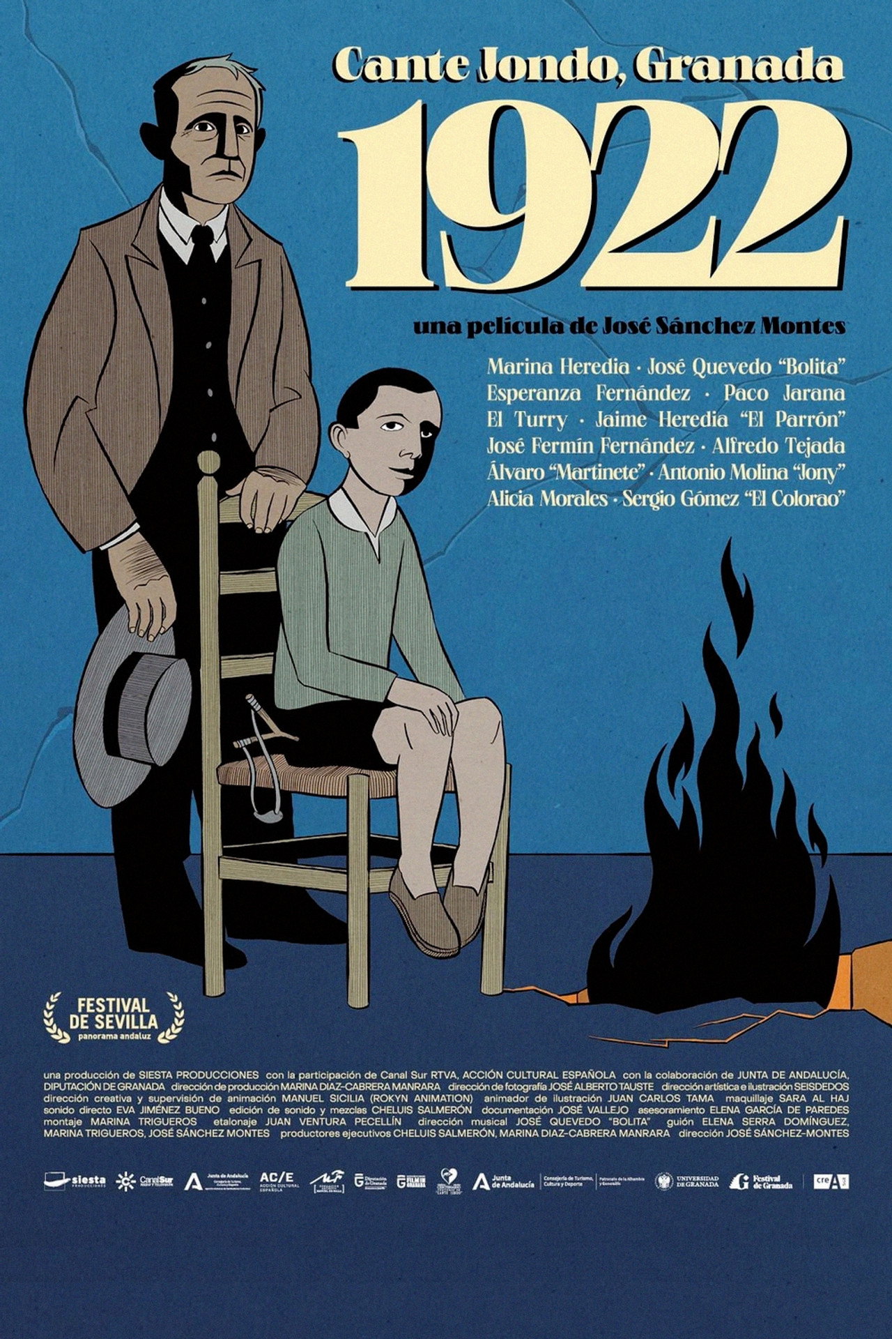 Cante jondo: Granada, 1922 filmaffisch