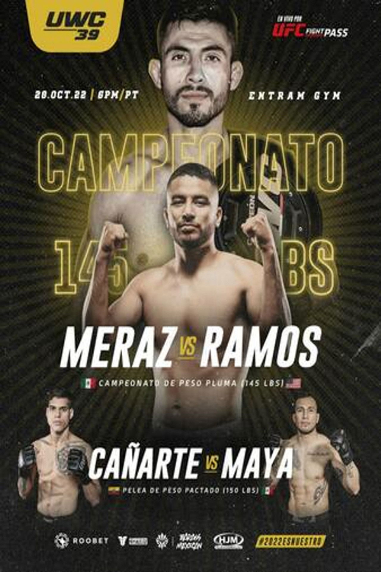 UWC Ultimate Warrior Challenge 39 Backdrop