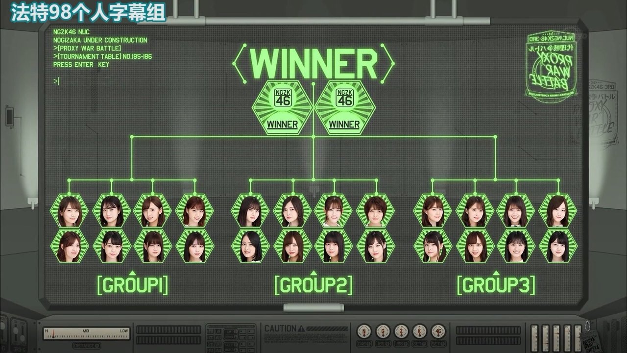 Nogizaka Under Construction - Season 4 Episode 49 : 3rd Gen Member Proxy Battle Part 1