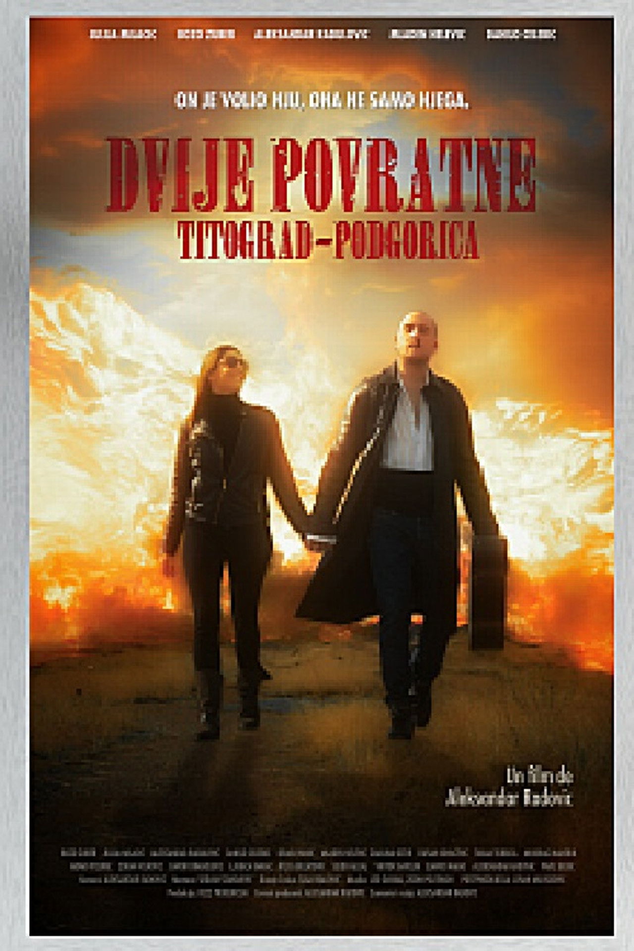 Two Return Tickets Titograd-Podgorica Backdrop