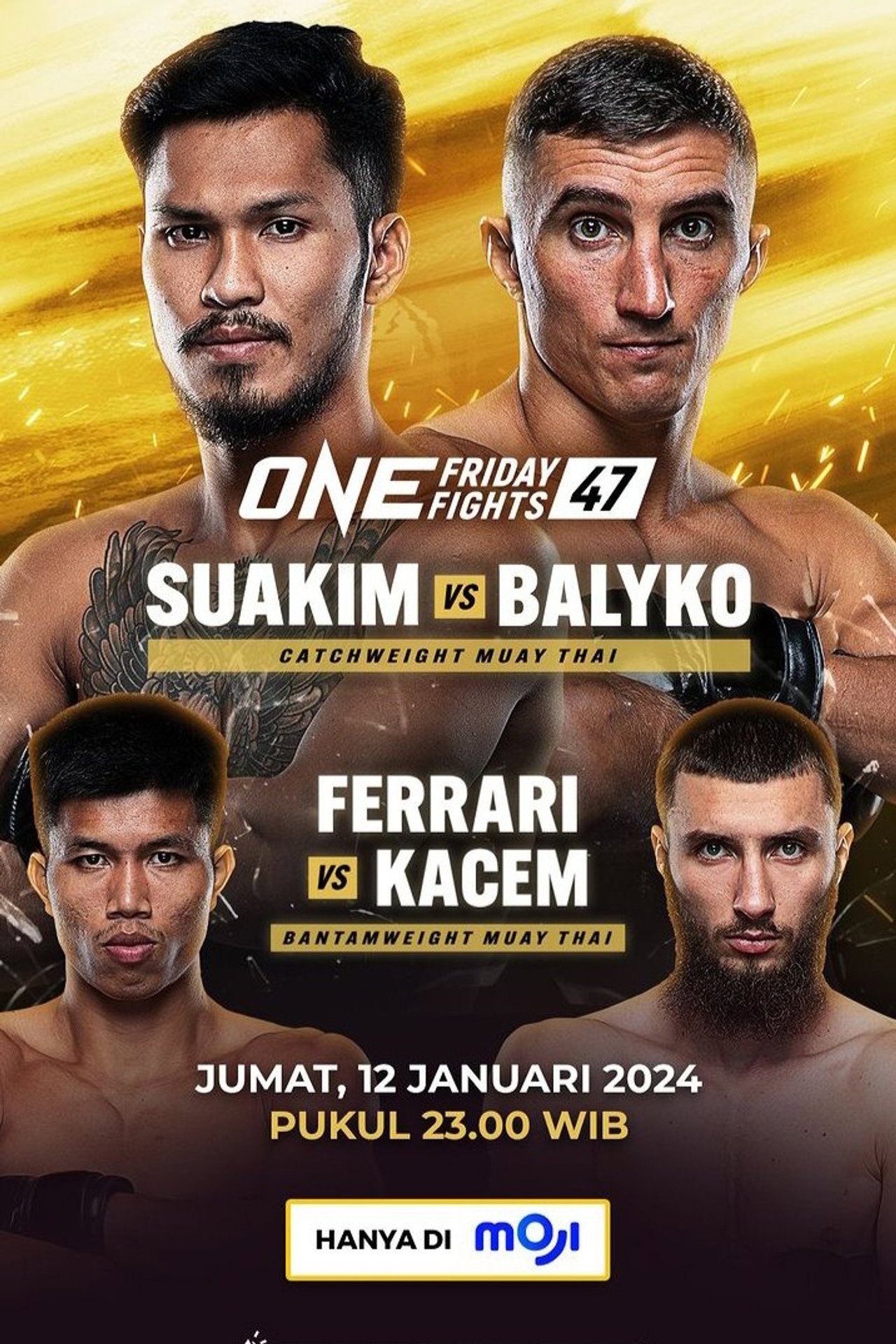 ONE Friday Fights 47: Suakim vs. Balyko filmaffisch